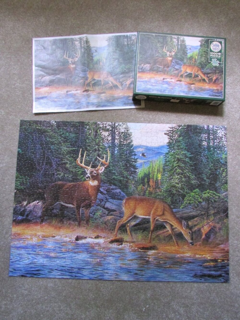 Cobble Hill Puzzle 1000 pieces, The River's Edge